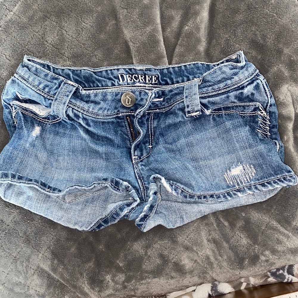 jean shorts